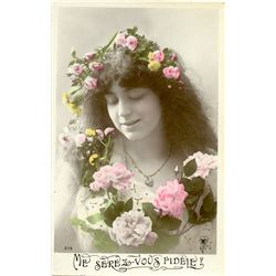 Antique  Rare Postcard Art Nouveau / Deco