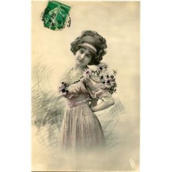 Antique  Rare Postcard Art Nouveau / Deco