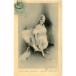 Antique  Rare Postcard Art Nouveau / Deco