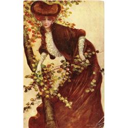 Antique  Rare Postcard Art Nouveau / Deco