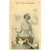 Image 1 : Antique  Rare Postcard Art Nouveau / Deco