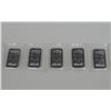 Image 1 : 5 JOHNSON MATTHEY ONE OUNCE SILVER INGOTS