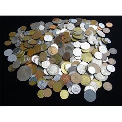 5 POUND BAG OF WORLD COINAGE