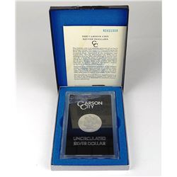 1882-CC MORGAN SILVER DOLLAR - GSA