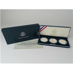 1994 VETERANS COMMEMORATIVE SILVER PROOF DOLLARS
