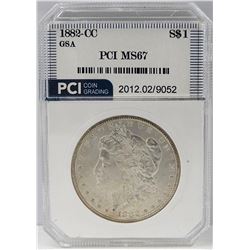 1882-CC MORGAN SILVER DOLLAR