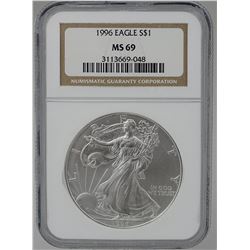 1996 AMERICAN SILVER EAGLE