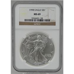 1998 AMERICAN SILVER EAGLE