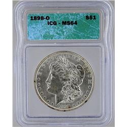 1898-O MORGAN SILVER DOLLAR