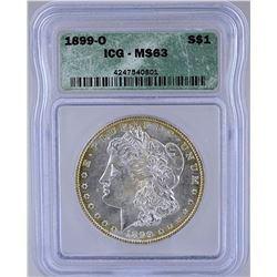1899-O MORGAN SILVER DOLLAR