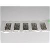 Image 2 : 5 JOHNSON MATTHEY ONE OUNCE SILVER INGOTS