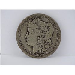1894-S MORGAN SILVER DOLLAR