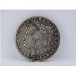 1896-S MORGAN SILVER DOLLAR