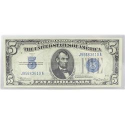 1934-A U.S. $5 SILVER CERTIFICATE