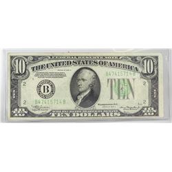 1934-A U.S. $10 FEDERAL RESERVE NOTE