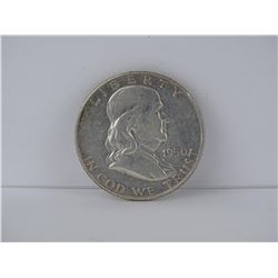1950 FRANLIN HALF DOLLAR