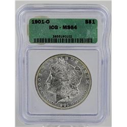 1901-O MORGAN SILVER DOLLAR