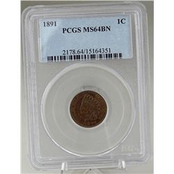 1891 INDIAN HEAD CENT