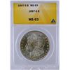 Image 1 : 1897-S MORGAN SILVER DOLLAR