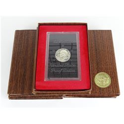 LOT OF 5 1971 BROWN IKE SILVER DOLLARS