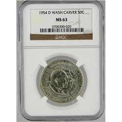 1954-D BOOKER T. WASHINGTON COMMEMORATIVE