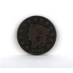 1822 U.S. LARGE COPPER CENT