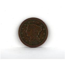 1849 U.S. LARGE COPPER CENT