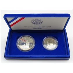 1986 U.S. LIBERTY TWO-COIN PROOF SET