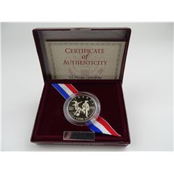1996 U.S. OLYMPICS SOCCER HALF DOLLAR