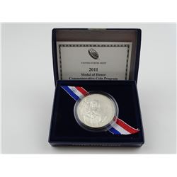 2011 U.S. ARMY SILVER DOLLAR