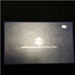 1987 US Constitutional Gold/Silver 4 Coin Proof Set