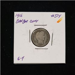 1916 Barber Dime