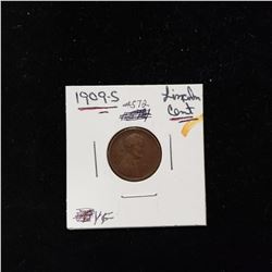 1909 S Lincoln Cent