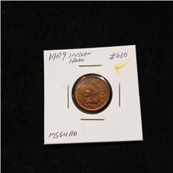 1909 Indian Head  Cent