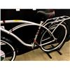Image 2 : GREY CLASSIC CRUISER BIKE, SINGLE SPEED PEDAL BRAKES, 80 CM STANDOVER HEIGHT