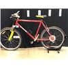 Image 1 : RED CCM HEAT 21 SPEED FRONT SUSPENSION TRAIL BIKE, 22" FRAME SIZE, 82 CM STANDOVER HEIGHT, WORKING