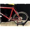 Image 2 : RED CCM HEAT 21 SPEED FRONT SUSPENSION TRAIL BIKE, 22" FRAME SIZE, 82 CM STANDOVER HEIGHT, WORKING