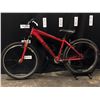 Image 1 : RED SPECIALIZED HARDROCK 24 SPEED FRONT SUSPENSION MOUNTAIN BIKE, 78 CM STANDOVER HEIGHT
