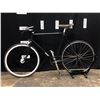Image 1 : BLACK NO NAME SINGLE SPEED FIXED GEAR ROAD BIKE, STANDOVER HEIGHT 84 CM