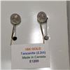 Image 2 : 18K TANZANITE (2.2CT) EARRINGS