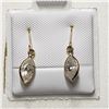 Image 1 : 18K DIAMOND (1CT) EARRINGS