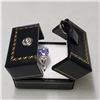 Image 2 : 14K TANZANITE (1.9CT) DIAMOND(0.2CT) RING