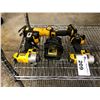 Image 1 : ASSORTED DEWALT CORDLESS TOOLS, CHARGERS AND BATTERIES