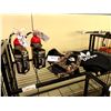 Image 1 : TWO FIRE EXTINGUISHERS, FLASHLIGHTS AND CLOTHING