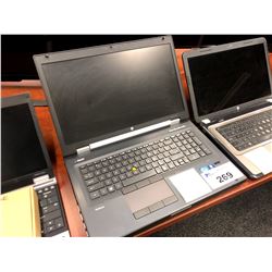 HP ELITEBOOK 8760W, INTEL CORE I5-2540M, 2.6 GHZ, 8 GB RAM, NO HDD, NO CHARGER