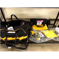 TOOLS INC. PLUMBING AND ELECTRICAL SUPPLIES, DEWALT TOOL BAG, ELECTRICAL TOOLS AND MORE