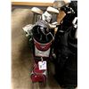 Image 1 : GOLF CLUBS WITH BAG INC. PARADISE ALOHA AND MORE, RIGHT HANDED