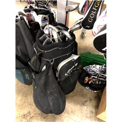 GOLF CLUBS WITH BAG INC. CALLAWAY AND MORE, RIGHT HANDED