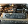 Image 2 : ANTIQUE MERCHANT'S SCALE & WOODWARD'S BRICK