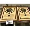 Image 1 : 2 FRAMED COIN SETS, "PRE DECIMAL COINAGE OF QUEEN ELIZABETH II" AND "COINS OF KING GEORGE VI"